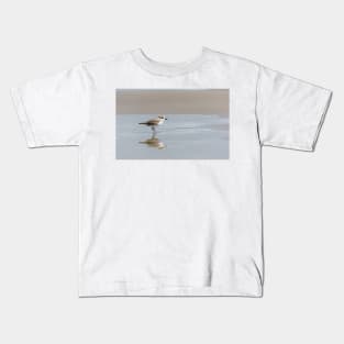 Snowy Plover Reflecting Kids T-Shirt